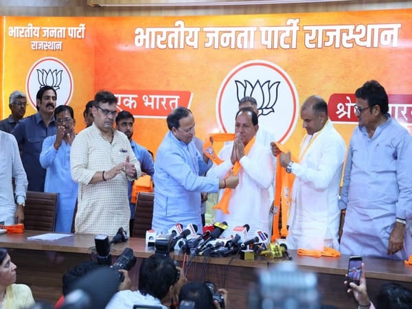 Rajasthan: Congress leader Subhash Maharia joins BJP