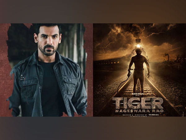 John Abraham lends voice for Ravi Teja's pan-Indian film 'Tiger Nageswara Rao' teaser