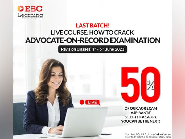 How to Crack the Advocate-on-Record Examination: A Live Online Course by EBC Learning