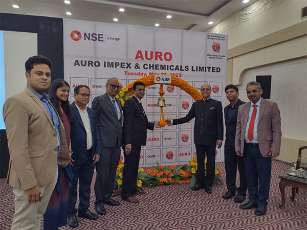 Auro Impex and Chemicals Limited Rs 27.06 Crore SME IPO gets listed