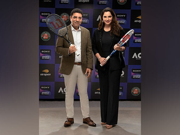 Indian Tennis Legend Sania Mirza takes on a new role as the Tennis Ambassador for Sony Sports Network