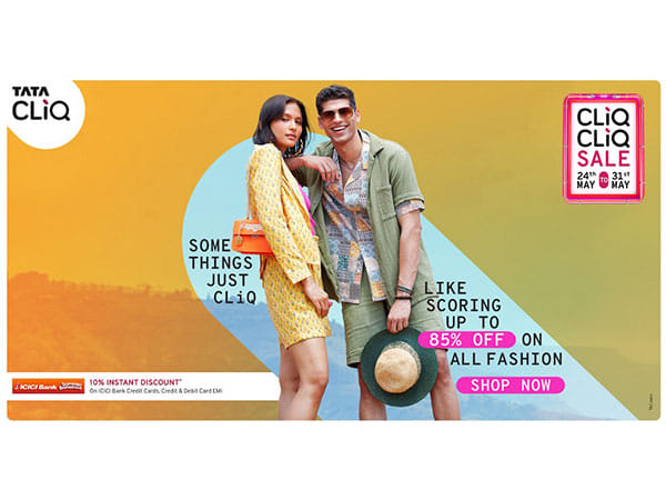Tata CLiQ Marks Its 7th Anniversary with the CLiQ CLiQ Sale with Huge Deals