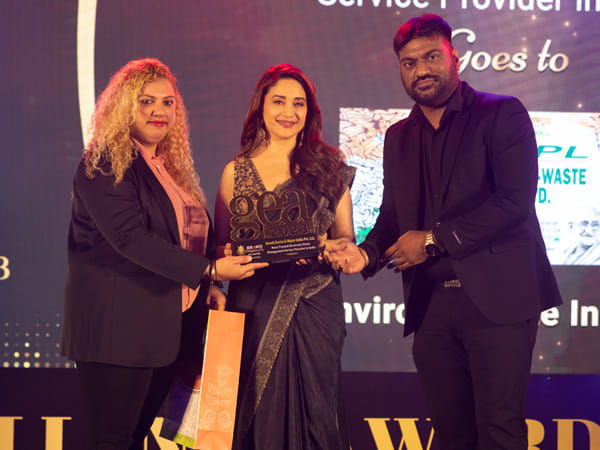 Swach Enviro E-Waste India Pvt. Ltd. Honored with the GEA2023 award for the  Most Trusted Electronic Waste Management Service Provider in India
