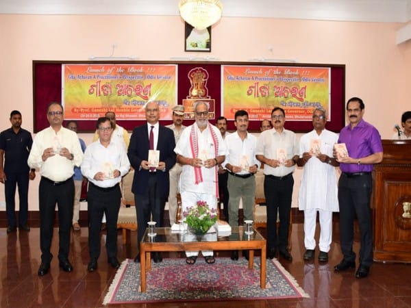 Odisha Guv Releases Odia Version of Gita Acharan Authored by Senior Punjab IAS Officer K Siva Prasad