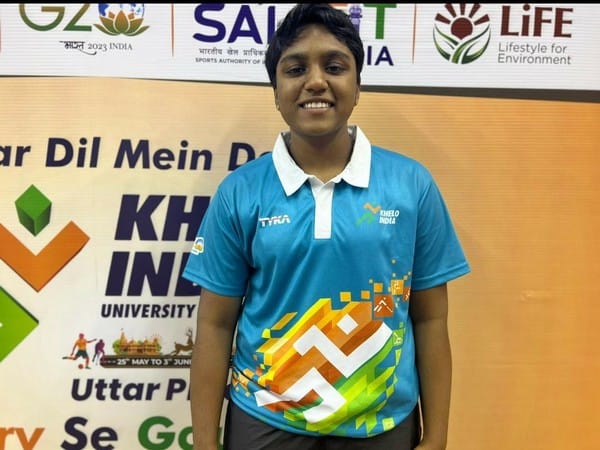 Platforms like Khelo India University Games Uttar Pradesh boost our tournament playing experience: Table Tennis player Nithyashree Mani