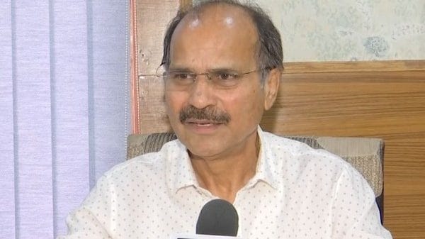 Congress MP Adhir Ranjan Chowdhury (File Photo/ANI)
