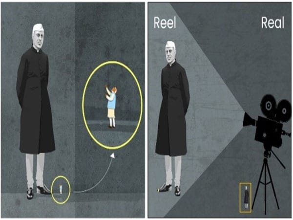 War on Twitter: Cong shows PM Modi in miniature before Nehru; BJP points to difference in Nehru's real, reel life