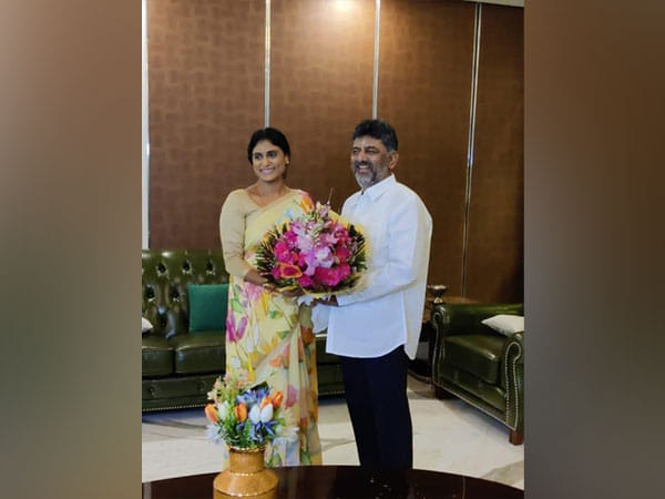 Amid talks of YSR Telangana Party-Congress alliance, YS Sharmila meets DK Shivakumar in Karnataka 