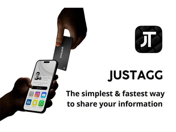 Justagg launches Digital Business Cards, Revolutionizing the Networking Space