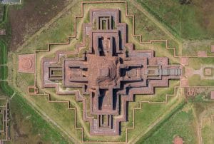 Aerial view of Somapura Mahavihara | Wikimedia Commons