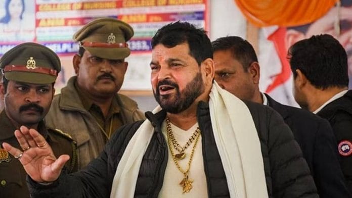 File picture of Brij Bhushan Sharan Singh | Photo: PTI