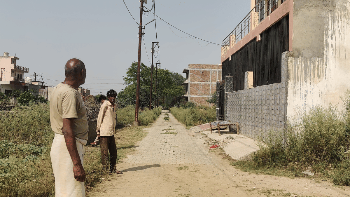 The three-storeyed ‘Sharma’s 279’ building that was sealed by the police | Bismee Taskin | ThePrint