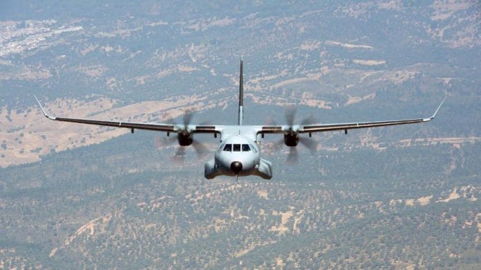 A C-295 aircraft | ANI