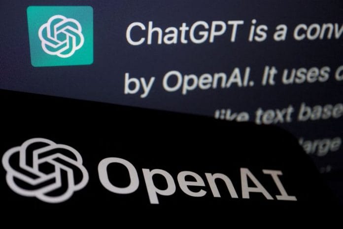 The logo of OpenAI is displayed near a response by its AI chatbot ChatGPT on its website | Illustration: Reuters