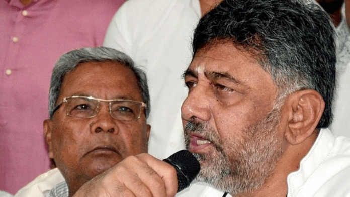 File photo of Siddaramaiah (left) and D.K. Shivakumar | ANI