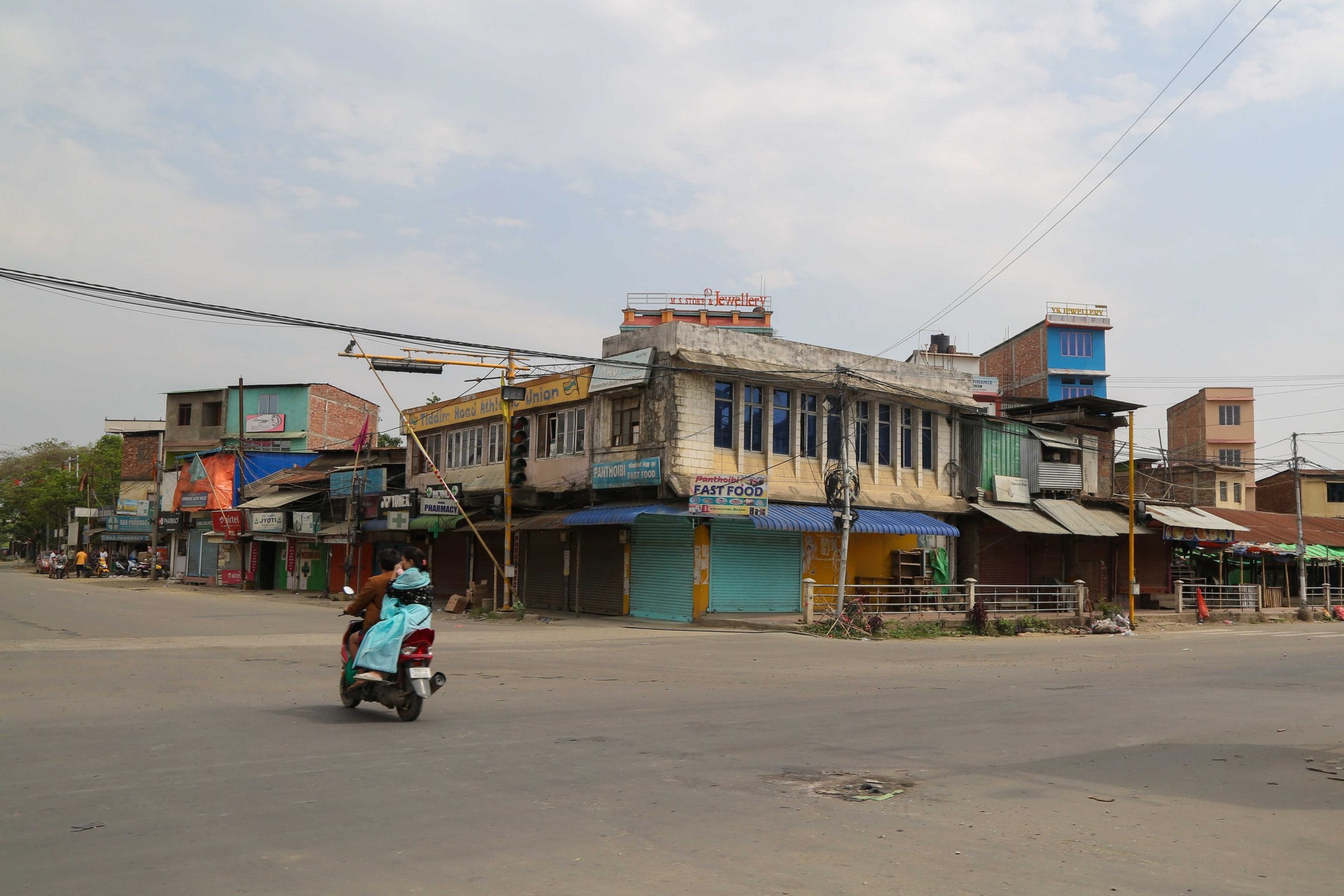 Deserted Imphal roads as curfew continues | Suraj Singh Bisht | ThePrint