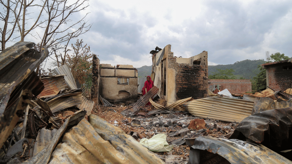 Gorakhpur native Urmila ran a grocery shop in the Ekou bazaar area, which was destroyed in the violence | Suraj Singh Bisht | ThePrint