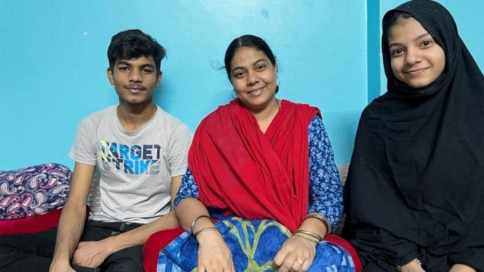 Tasveer Bano with her children