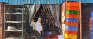 The Blinkit store at Indirapuram, Niti Khand 2, is functional now, as over a quarter of their delivery partners have called off their strike | Photo credit: Shubhangi Misra, ThePrint