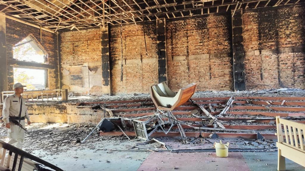 Damaged property in Khongsai Veng | By special arrangement