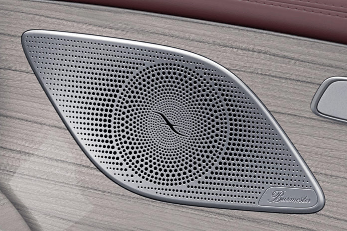 The Burmester audio system | Picture credit: Burmester