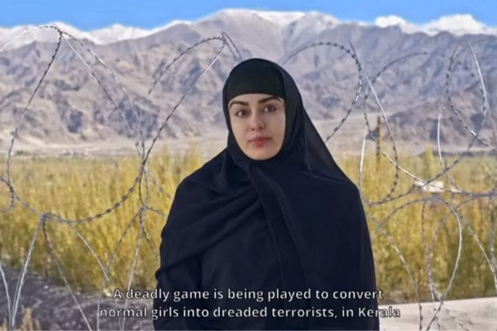 A screengrab of ‘The Kerala Story’ teaser | Youtube/Sunshine Pictures