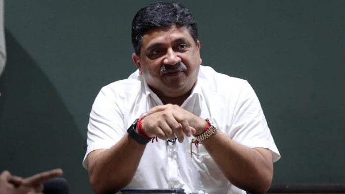 File photo of Dr P. Thiaga Rajan (PTR) | Suraj Singh Bisht | ThePrint