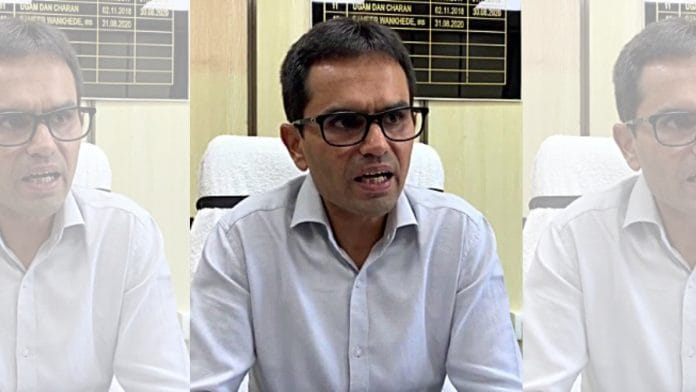 File photo of ex-NCB officer Sameer Wankhede | ANI