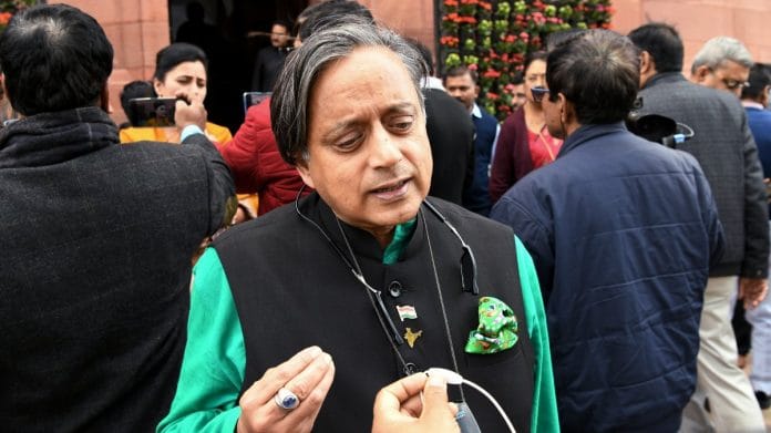 Congress Lok Sabha MP Shashi Tharoor | ANI file photo