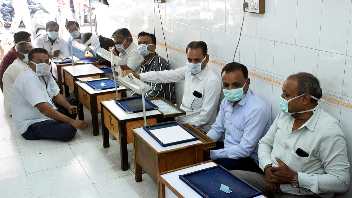A diamond market in Surat | Representational image | ANI file photo