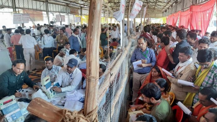 Counting of votes for the Uttar Pradesh Municipal elections underway, in Prayagraj on Saturday | ANI