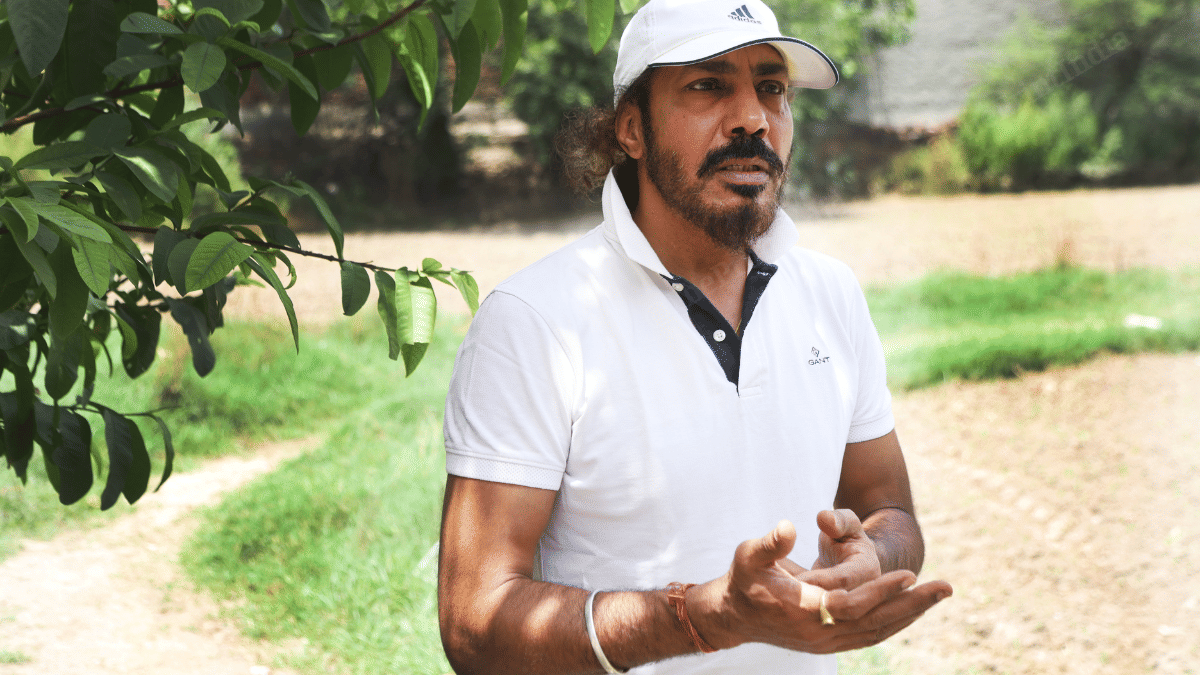 Bhupender Bazad, who heads the Master Plan Committee of Delhi Dehat Vikas Manch, speaks about the bottlenecks in the DDA land pooling policy | Manisha Mondal | ThePrint