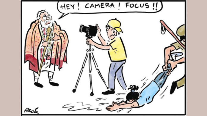 Cartoonist Alok | via @caricatured