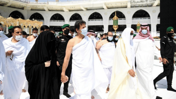 Imran Khan with wife Bushra Bibi | Reuters file photo