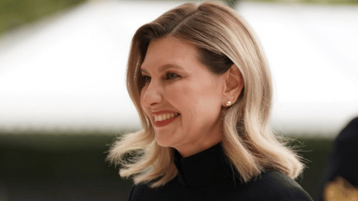 File photo of First Lady of Ukraine Olena Zelenska | Jacob King/via Reuters