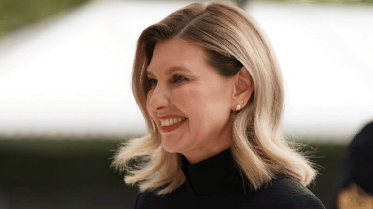 Ukraine’s first lady Olena Zelenska asks South Korea for non-lethal military assistance