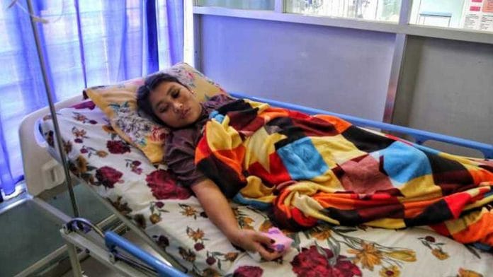 Agnes Neikhohat Haokip, a 22-year-old nursing student, claimed a mob identified her as a Kuki and brutally assaulted her on 4 May. She is still in ICU | Suraj Singh Bisht | ThePrint