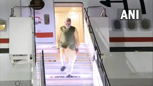 Japan: PM Modi arrives in Hiroshima to attend G7 Summit