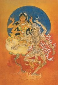 Annapurna, Nandalal Bose, c. 1943 | Image courtesy of WikiArt