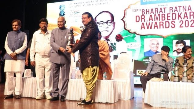 Pioneering Astrologer in India Dr. Sridev Shastri Honored by President Ramnath Kovind