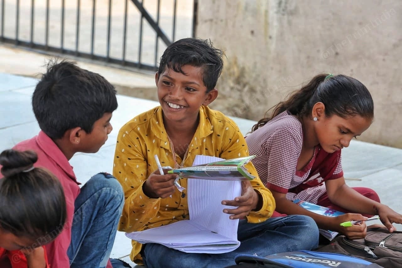 Classes are held from 8 am to 12 pm from nursery to class 5 | Photo: Praveen Jain | ThePrint