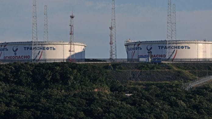 A view shows oil tanks of Transneft oil pipeline operator at the crude oil terminal Kozmino on the shore of Nakhodka Bay near the port city of Nakhodka, Russia | Reuters