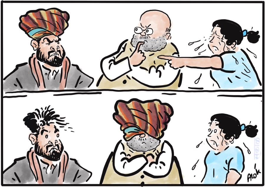 Cartoonist Alok | Twitter/@caricatured