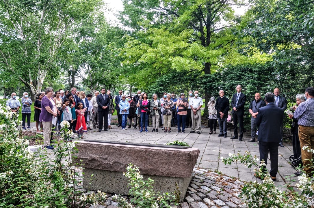 The Air India Victims Association holds a memorial photo every year to commemorate the victims of the tragedy; 2022 photo | Special arrangement