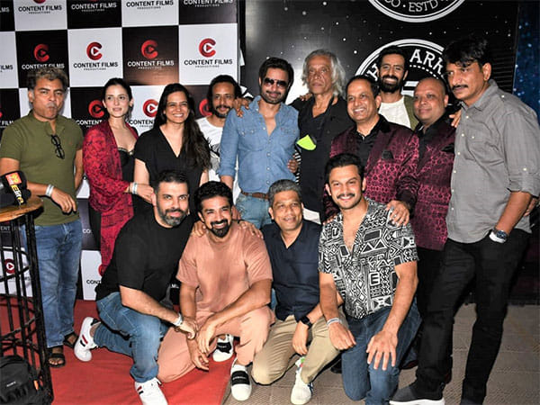Content Films Productions Pvt. Ltd celebrated the cast of an all-new web series titled 