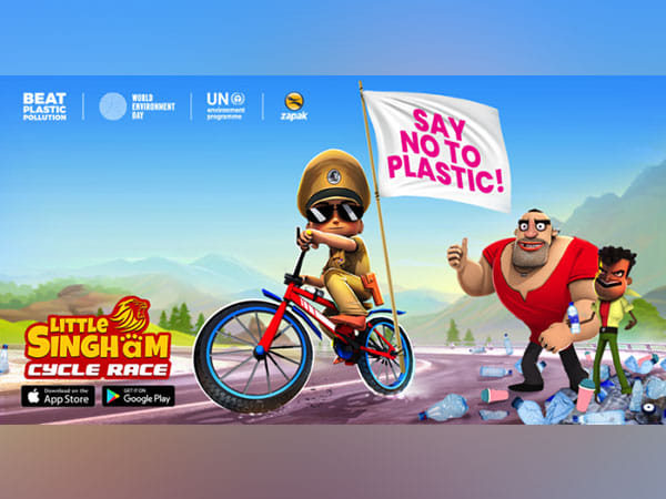 Reliance Entertainment's Games - Little Singham and Little Singham Cycle Race - Inspire Eco-Consciousness on World Environment Day with Plastic Hazard Awareness