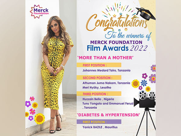 Merck Foundation CEO, African first ladies announce winners of their FILM Awards 2022 to break infertility stigma