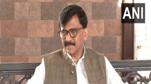 Uddhav Thackeray faction leader and MP Sanjay Raut (Photo/ANI)