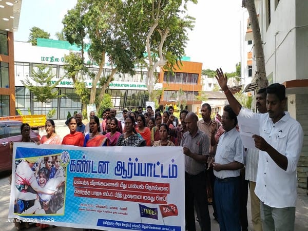 Tamil Nadu govt employees stage marches in support of protesting wrestlers