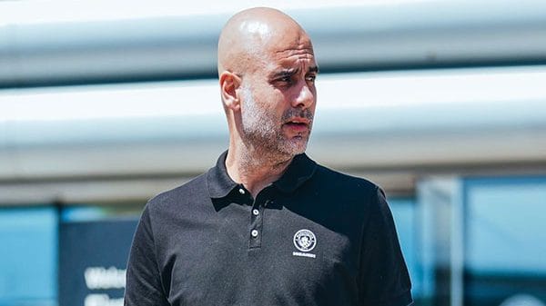 Manchester City's manager Pep Guardiola (Twitter: Photo/ManCity)